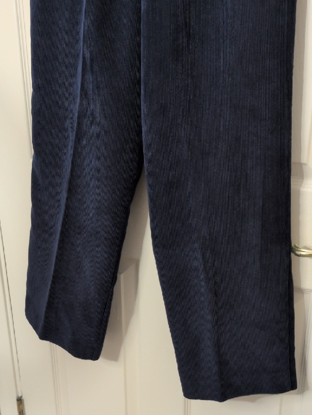 Alfred Dunner Vintage Navy Corduroy Women’s Pants, Size 14 - Picture 8 of 9